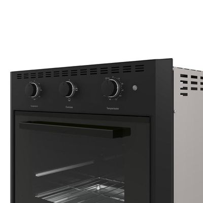 Forno Elétrico De Embutir 60 Litros Nardelli Black E60 Preto 110V