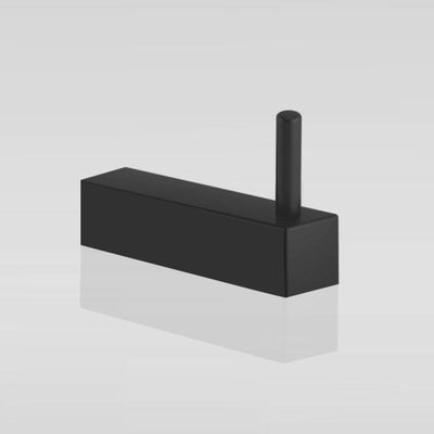 Cabide Gancho Para Banheiro Preto Fosco Troia Grego Metal