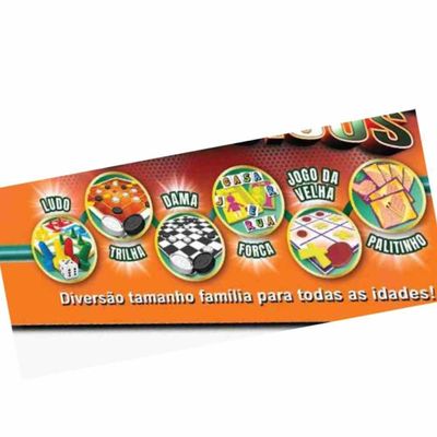 Jogo 6 Super Jogos Clássicos - 6 Jogos - Algazarra