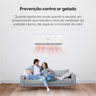 Ar Condicionado Elgin 30.000 BTUs Quente e Frio Inverter R32 220V