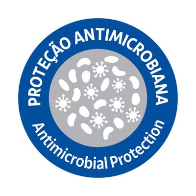 Banqueta Alta para Cozinha Tramontina Serena Verde Oliva em Polipropileno com Proteção Antimicrobiana