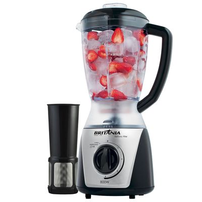 Liquidificador Britânia Eletronic Filter Preto 900W 2,5L 127V