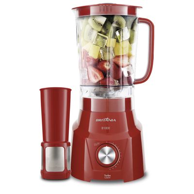 Liquidificador Britânia B1000 Vermelho 1200W 220V