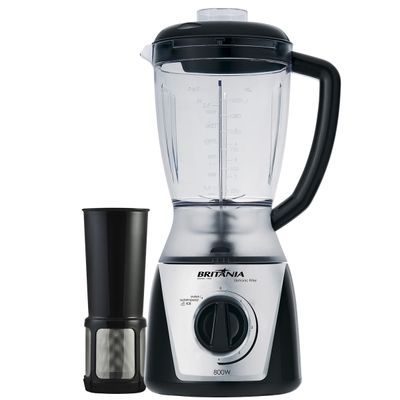 Liquidificador Britânia Eletronic Filter Preto 900W 2,5L 220V