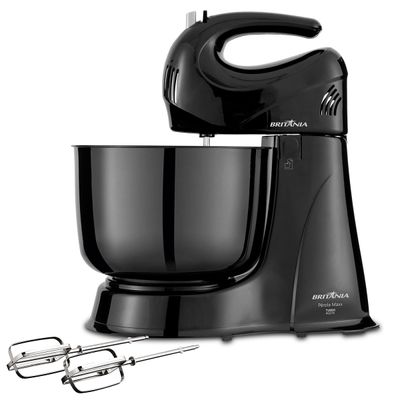 Batedeira Britânia Pérola Maxx Preto 350W 220V