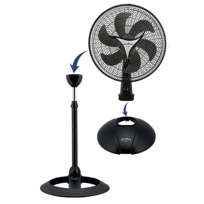 Ventilador Britânia Mega Turbo 40 Six 135W - 2 em 1 127V