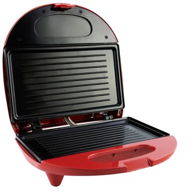 Mini Grill e Sanduicheira Philco Inox Vermelha 750W 127V