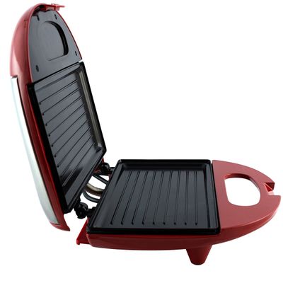Mini Grill e Sanduicheira Philco Inox Vermelha 750W 127V
