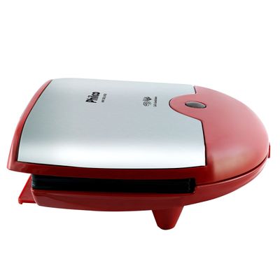 Mini Grill e Sanduicheira Philco Inox Vermelha 750W 127V
