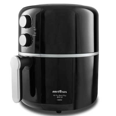 Fritadeira Air Fryer Britânia 4.5L Black Plus 1500W BFR13P 220V