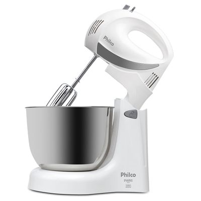 Batedeira Philco Paris Inox Branca 400W 220V