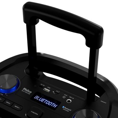 Caixa de Som Amplificada Philco Bluetooth v5.1 600W PCX5200 Bivolt