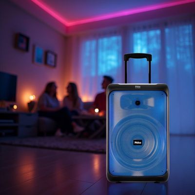 Caixa de Som Amplificada Philco Bluetooth v5.1 600W PCX5200 Bivolt