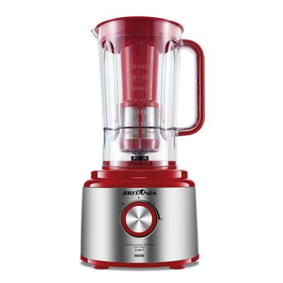 Multiprocessador Britânia 5 em 1 Inox 900W BMP2700V Turbo 127V