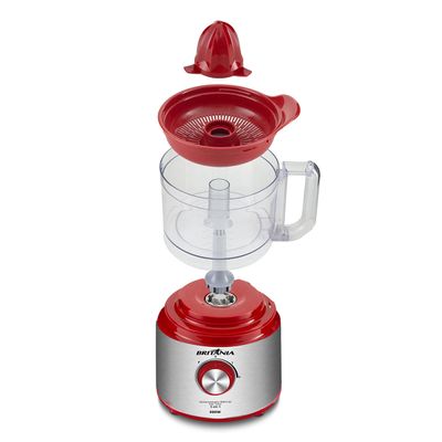 Multiprocessador Britânia 5 em 1 Inox 900W BMP2700V Turbo 127V