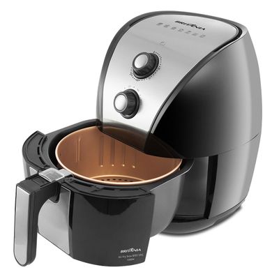 Air Fryer Britânia 4,4L Inox 1500W BFR11PG 127V
