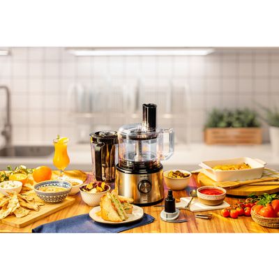 Multiprocessador Britânia 5 em 1 Inox 900W BMP2700P Turbo 127V