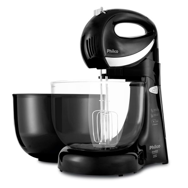 Batedeira Philco Paris Cristal Maxx Preta 400W 127V