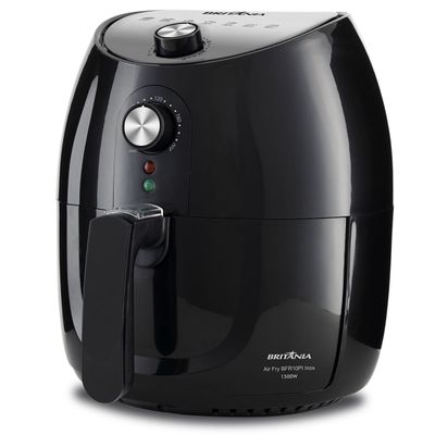 Air Fryer Britânia 4,1L 1500W Inox Sem Óleo BFR10PI 127V
