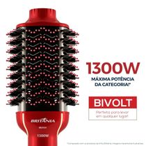 Escova Secadora Britânia Soft 4 em 1 1300W Bivolt BES12
