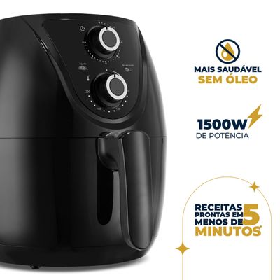 Air Fryer Britânia 3,8L Bella Cuccina Sem Óleo 1500W BCFR04 127V