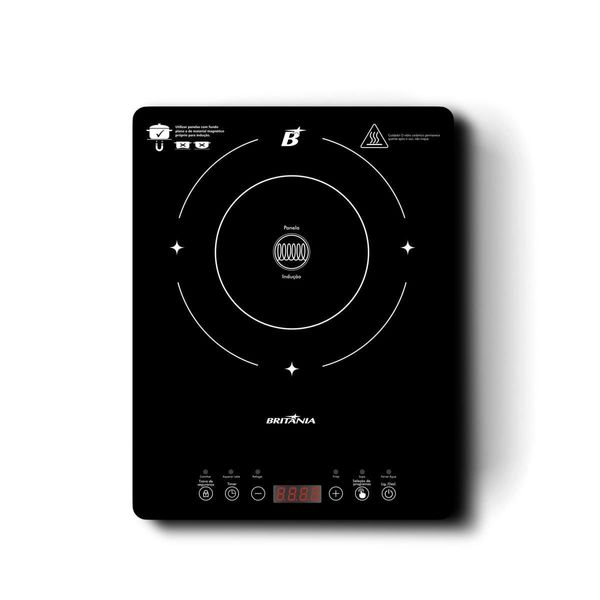 Cooktop de Indução Britânia Portátil Painel Touch BCTE10A 127V