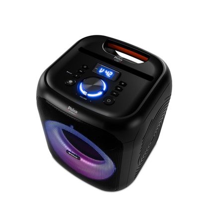Caixa de Som Amplificada 380W Flash Lights Philco PCX4800 Bivolt