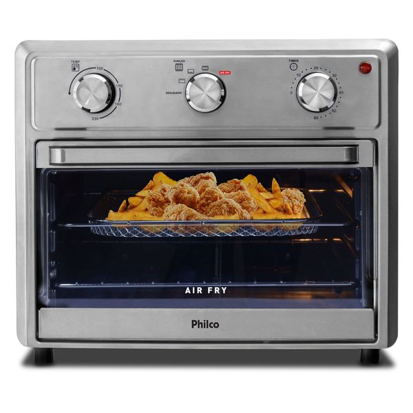 Forno Elétrico Philco 25L Air Fryer 2 em 1 Esmaltado PFE25I 127V