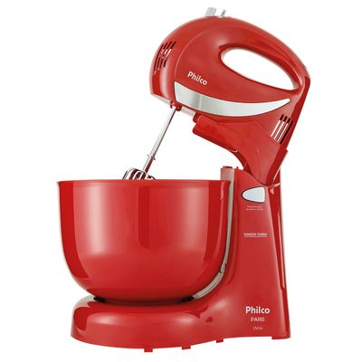 Batedeira Philco Paris Vermelha 350W 127V