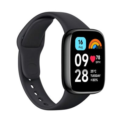 Redmi Watch 4 Preto 1.97" AMOLED GPS Monitor Cardíaco Preto