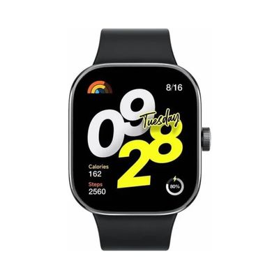 Redmi Watch 4 Preto 1.97" AMOLED GPS Monitor Cardíaco Preto