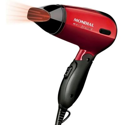 SECADOR DE CABELO MONDIAL MAX TRAVEL 1200W SC10 BIVOLT
