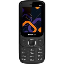 Celular Simples Positivo P41 4G Dual SIM Tela 2,4 48MB RAM 128MB Câmera VGA 0,08MP Rádio FM Preto