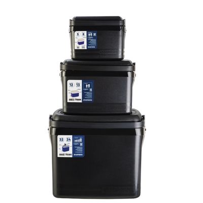 E-Combo Caixa Térmica 32L/12L/5L Preta