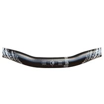 GUIDÃO BIKE BICICLETA COLORS ALUMINIO T6 720 X 31.8MM PRETO