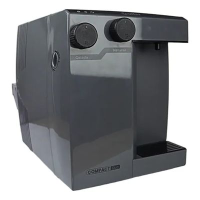 Purificador de água Compact Duo Ulfer Cinza- Água purificada e Gelada – alcalino e bacteriológico 220V