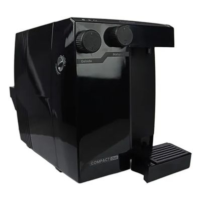 Purificador de água Compact Duo Ulfer Preto - Água purificada e Gelada – alcalino e bacteriológico 220V