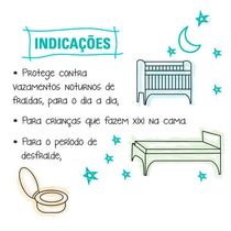 Kit Protetor de Colchão Desfralde Absorvente 3 Pacotes 30 Un