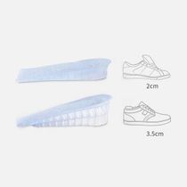 Palmilha Ortopédica com Salto Interno Até 3,5 cm – Alívio de Dores, Anti Impacto e Conforto Silicone