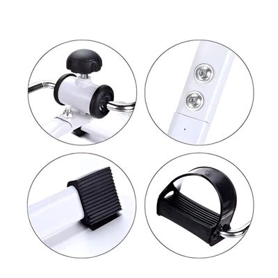Mini Bicicleta Ciclo Ergômetro Portátil Pedal Fisioterapia Exercício - Exercícios para Pernas e Braços em Casa, Trabalho