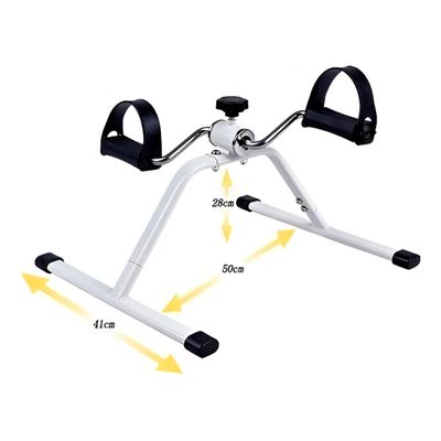 Mini Bicicleta Ciclo Ergômetro Portátil Pedal Fisioterapia Exercício - Exercícios para Pernas e Braços em Casa, Trabalho