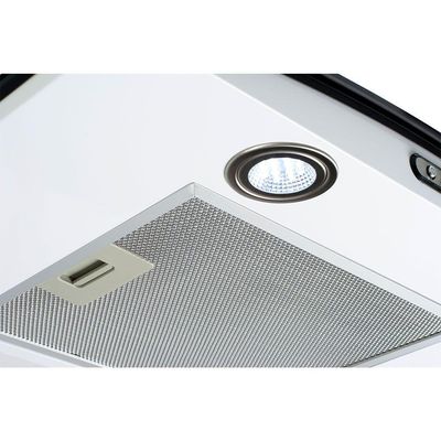 Coifa De Parede 60cm Vidro Curvo Slim Nardelli White 220V