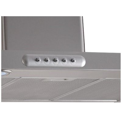 Painel De Funções Para Coifa - Teclado Mecânico Inox