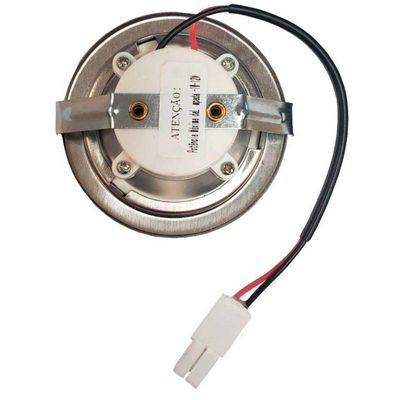 Lâmpada De Led Redonda Para Coifa Plug Branco Branco