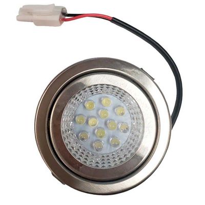 Lâmpada De Led Redonda Para Coifa Plug Branco Branco