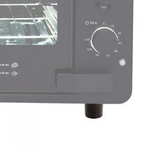 Pé Dianteiro De Suporte Para Forno Preto