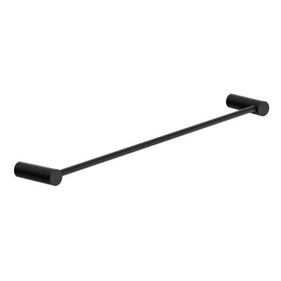 Porta Toalha Toalheiro De Rosto Para Banheiro Preto Fosco Orion 60cm