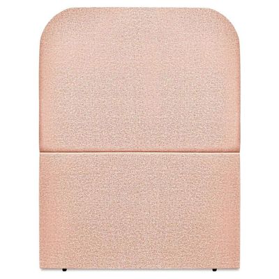 Cabeceira Solteiro 100 Cm Com Frame Alana Linho Rose Artte Rose
