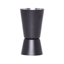 Dosador Duplo Inox Black 50ml - 25ml Mimo Style Ac1848x