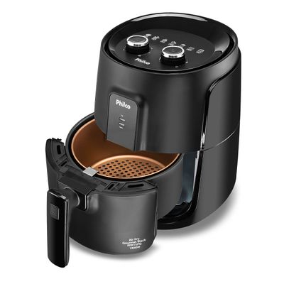 Fritadeira Air Fryer Philco PFR15PG Gourmet Black 4L 1500W 220V